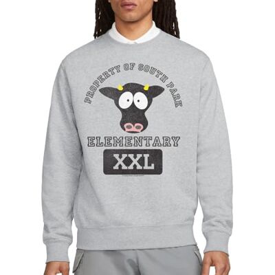 South Park Cows Crew sweatshirt, atletisk ljung, X-Large, Atletisk Heather, XL South Park Cows Crew sweatshirt, atletisk ljung, X-Large, Atletisk Heather, XL