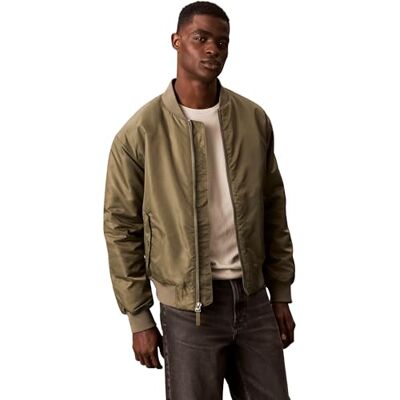 Calvin jeans herr LS NYLON BOMBER JACKA LV04RC526G jackor, beige (Dusty Olive), XXL, Beige (dammig oliv), XXL Calvin jeans herr LS NYLON BOMBER JACKA LV04RC526G jackor, beige (Dusty Olive), XXL, Beige (dammig oliv), XXL