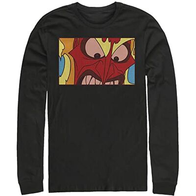Disney T-shirt för män med drottning, Charcoal Heather, X-Large Disney T-shirt för män med drottning, Charcoal Heather, X-Large