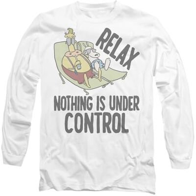 Rockos Modern Life Relax Långärmad T-shirt för män, vit, Large, Vitt, L Rockos Modern Life Relax Långärmad T-shirt för män, vit, Large, Vitt, L