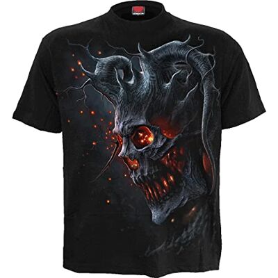 Spiral T-shirt för män, Svart, L Spiral T-shirt för män, Svart, L