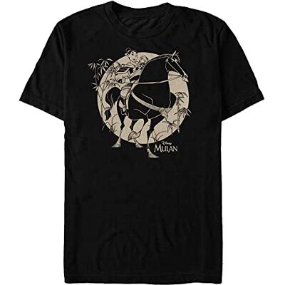 Disney Unisex Mulan-Bamboo Shoots ekologisk kortärmad t-shirt, svart, M, svart, M Disney Unisex Mulan-Bamboo Shoots ekologisk kortärmad t-shirt, svart, M, svart, M