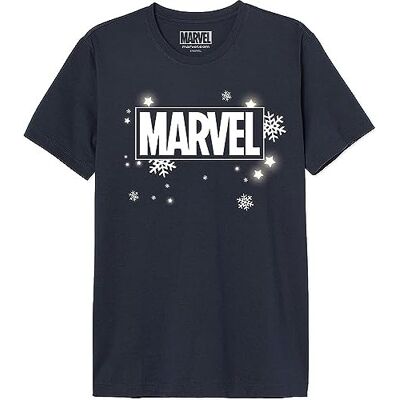 Marvel T-shirt herr, Navy, XS Marvel T-shirt herr, Navy, XS