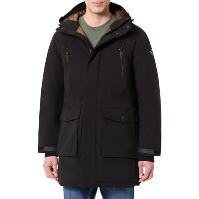 Replay Herr M8274a Parka, 098 Svart, M Replay Herr M8274a Parka, 098 Svart, M