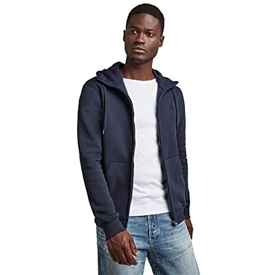 G-STAR RAW herr Huvtröja Premium Core Hdd Zip Sw Ls , Blå (Sartho Blue C235-6067) XS G-STAR RAW herr Huvtröja Premium Core Hdd Zip Sw Ls , Blå (Sartho Blue C235-6067) XS