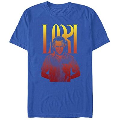 Marvel Unisex Loki Hella Loki Organic kortärmad T-shirt, Ljusblå, XL Marvel Unisex Loki Hella Loki Organic kortärmad T-shirt, Ljusblå, XL