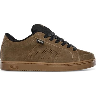 Etnies Kingpin – klassisk skatee-eritage modestil med trendig, voluminös look, förstärkt kupsula, vadderad passform, vardagssneaker, Brun brun brun svart, 38 EU Etnies Kingpin – klassisk skatee-eritage modestil med trendig, voluminös look, förstärkt kupsula, vadderad passform, vardagssneaker, Brun brun brun svart, 38 EU