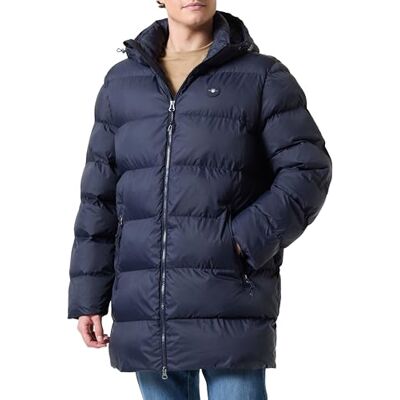 GANT ACTIVE CLOUD MID LENGTH JACKA, Kvällsblå, XXL GANT ACTIVE CLOUD MID LENGTH JACKA, Kvällsblå, XXL