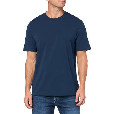 Boss T-shirt för män, Blåbär blå, XXL Boss T-shirt för män, Blåbär blå, XXL