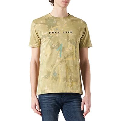 Desigual Mens TS_barnett T-shirt, grön, S Desigual Mens TS_barnett T-shirt, grön, S