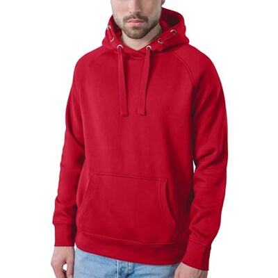HRM Unisex 903 huvtröja, röd, normal HRM Unisex 903 huvtröja, röd, normal
