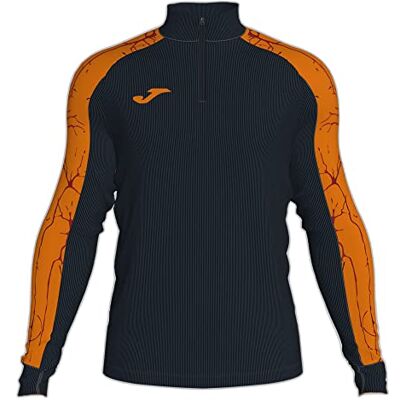 Joma Mäns Elite Ix tröja, svart ORANGE, XXS Joma Mäns Elite Ix tröja, svart ORANGE, XXS