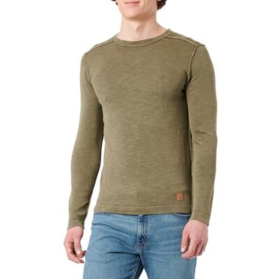 KEY LARGO herr sweatshirt MSW KLANGELO rund, Urban Khaki (1513), XXL KEY LARGO herr sweatshirt MSW KLANGELO rund, Urban Khaki (1513), XXL