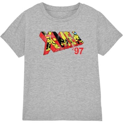 Marvel mandarin creative ltd X-Men 97 Comic Logo Unisex Barn T-shirt, Atletisk Heather, 7-8 år, Atletisk Heather, 7-8 År Marvel mandarin creative ltd X-Men 97 Comic Logo Unisex Barn T-shirt, Atletisk Heather, 7-8 år, Atletisk Heather, 7-8 År