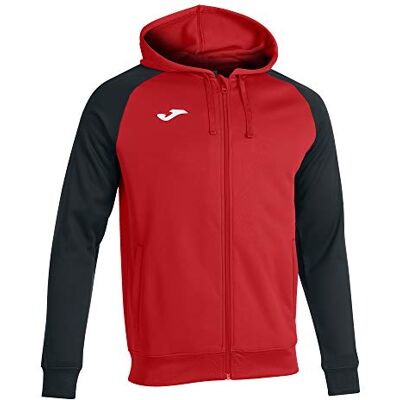 Joma Academy IV Huvtröja, Man, Röd-Svart, XL, Röd-svart, XL Joma Academy IV Huvtröja, Man, Röd-Svart, XL, Röd-svart, XL