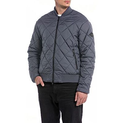 Replay herr Blouson, Titanium 291, XL Replay herr Blouson, Titanium 291, XL