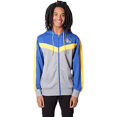 Ultra Game NBA Official Men’s Contrast Back Cut Full Zip Hoodie Sweatshirt Unisex, Golden State Warriors, Team Color, X-Large Ultra Game NBA Official Men’s Contrast Back Cut Full Zip Hoodie Sweatshirt Unisex, Golden State Warriors, Team Color, X-Large