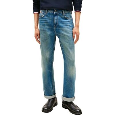 Tommy Hilfiger herr Relaxed River Rgd Ind Mw0mw41895 andra jeans, denim (Mario Blue), 40 W/30 L, Denim (Mario blå), 40W / 30L Tommy Hilfiger herr Relaxed River Rgd Ind Mw0mw41895 andra jeans, denim (Mario Blue), 40 W/30 L, Denim (Mario blå), 40W / 30L