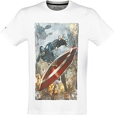 Marvel Avengers, TS506150AVG-S, vit, S Marvel Avengers, TS506150AVG-S, vit, S