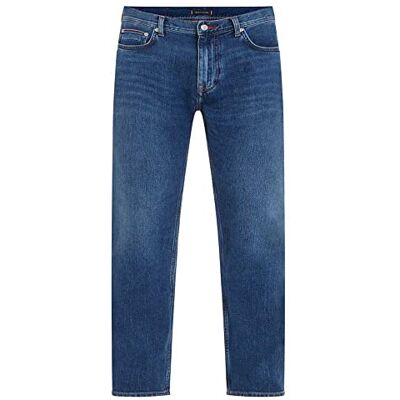 Tommy Hilfiger Herr Straight Denton Str Amar Blue Denim Byxor, Amar Blue, 28W / 32L Tommy Hilfiger Herr Straight Denton Str Amar Blue Denim Byxor, Amar Blue, 28W / 32L