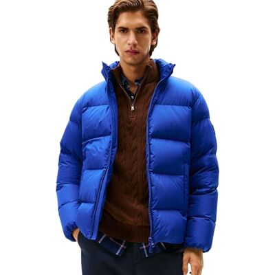 Tommy Hilfiger herr DOWN STAND PUFFER JKT MW0MW40615 andra jackor, blå, XXL, Blå (kil blå), XXL Tommy Hilfiger herr DOWN STAND PUFFER JKT MW0MW40615 andra jackor, blå, XXL, Blå (kil blå), XXL