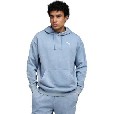 PUMA Ess Elevated Relaxed Wash Hoodie Fl Huvtröjor (förpackning med 1) PUMA Ess Elevated Relaxed Wash Hoodie Fl Huvtröjor (förpackning med 1)
