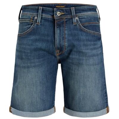 JACK & JONES JJIRICK JJFOX Shorts AM 310 SN, Blå denim/förpackning: 311, L JACK & JONES JJIRICK JJFOX Shorts AM 310 SN, Blå denim/förpackning: 311, L