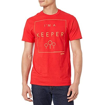 Harry Potter Warner Bros. Herr Catch Me T-shirt, röd, L Harry Potter Warner Bros. Herr Catch Me T-shirt, röd, L