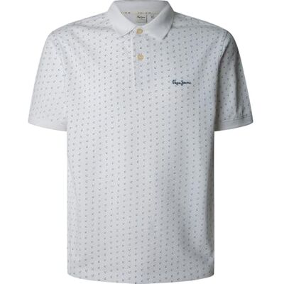 Pepe Jeans herr BASIL Polo, vit (vit), XL, Vit (vit), XL Pepe Jeans herr BASIL Polo, vit (vit), XL, Vit (vit), XL