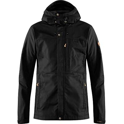 Fjällräven Kaipak-jacka för män, M jacka, svart, XXXL, svart, 3XL Fjällräven Kaipak-jacka för män, M jacka, svart, XXXL, svart, 3XL