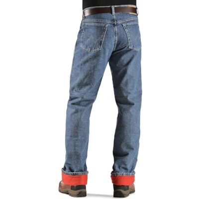 Wrangler Rugged Wear herr Woodland Termisk Jean, Stengods denim, 34W x 32L Wrangler Rugged Wear herr Woodland Termisk Jean, Stengods denim, 34W x 32L