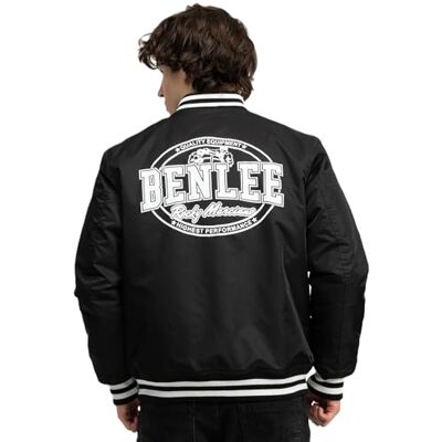 BENLEE Collegejacka för män Regular Fit ROCKY, Svart/Vit, XL BENLEE Collegejacka för män Regular Fit ROCKY, Svart/Vit, XL