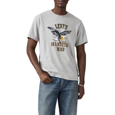 Levi's Ss Relaxed Fit Tee Western Wind Eagle Mi, Western Wind Eagle M, XL Levi's Ss Relaxed Fit Tee Western Wind Eagle Mi, Western Wind Eagle M, XL