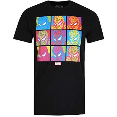 Marvel herr POP konst spidey t-shirt XLG, svart (svart BLK), X (storlek: X-Large) Marvel herr POP konst spidey t-shirt XLG, svart (svart BLK), X (storlek: X-Large)