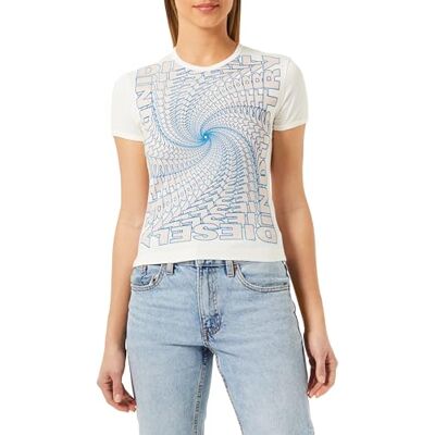 Diesel Lång T-shirt för damer, 141-0hera, XXS Diesel Lång T-shirt för damer, 141-0hera, XXS