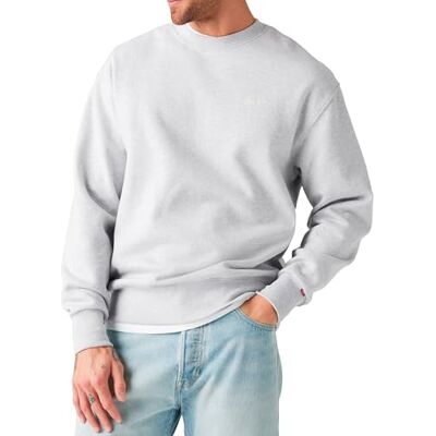 Levi's Authentic Crew Light Gray Htr Bros Bc03, Ljusgrå Htr Bros, XS Levi's Authentic Crew Light Gray Htr Bros Bc03, Ljusgrå Htr Bros, XS