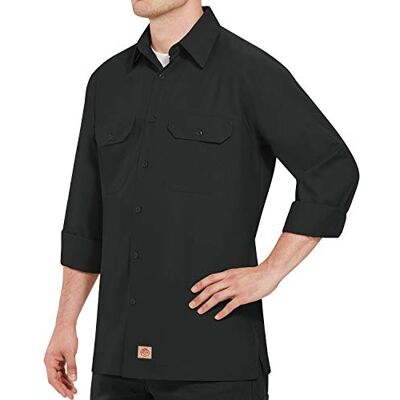 Red Kap Unisex herr långärmad solid ripstop skjorta Red Kap Unisex herr långärmad solid ripstop skjorta