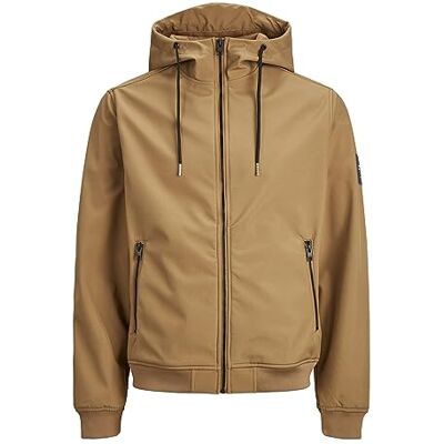 JACK & JONES herr jjebasic softshell hood noos Softshelljacka (1-pack) JACK & JONES herr jjebasic softshell hood noos Softshelljacka (1-pack)