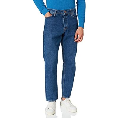 JACK & JONES Jeans för män, Denim blå, 31W x 32L JACK & JONES Jeans för män, Denim blå, 31W x 32L