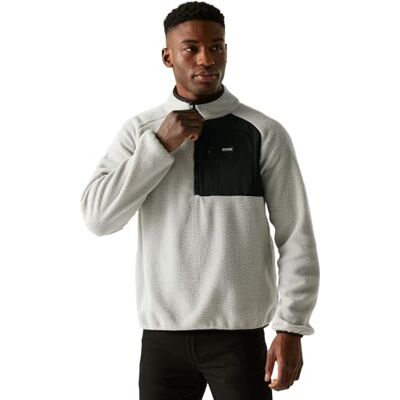 Regatta Herr Frankie Borg halv dragkedja fleece plysch stretch varm vinter lager topp Regatta Herr Frankie Borg halv dragkedja fleece plysch stretch varm vinter lager topp