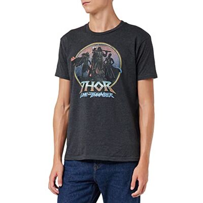 Marvel METLATMTS001 T-shirt, antracit, M herr, Antracit, M Marvel METLATMTS001 T-shirt, antracit, M herr, Antracit, M