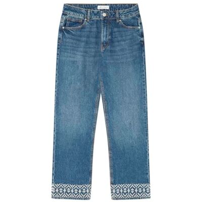 Springfield Blå 34 jeans, Blå stål, 32 Springfield Blå 34 jeans, Blå stål, 32