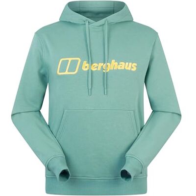 Berghaus herrlogotyp huvtröja, ljus terräng, S, Ljus terräng, S Berghaus herrlogotyp huvtröja, ljus terräng, S, Ljus terräng, S