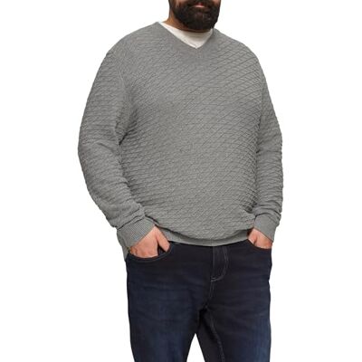 s.Oliver stor storlek tröja med strukturmönster, 97 x 0, XXL s.Oliver stor storlek tröja med strukturmönster, 97 x 0, XXL