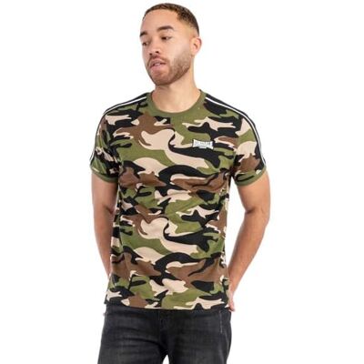 Lonsdale herr-t-shirt, normal passform, GUNNISTA, camo woodland, 3XL, 117520 Lonsdale herr-t-shirt, normal passform, GUNNISTA, camo woodland, 3XL, 117520