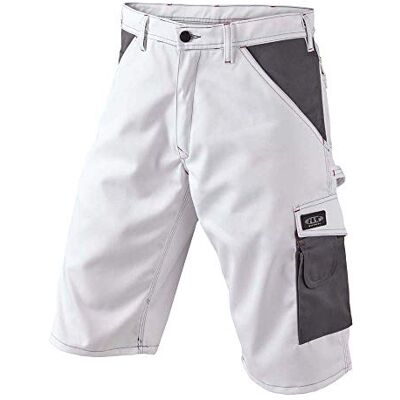 J.A.K. 921015108 serie 9210 65% polyester/35% bomull shorts, vit/grå, 60 (42) storlek J.A.K. 921015108 serie 9210 65% polyester/35% bomull shorts, vit/grå, 60 (42) storlek