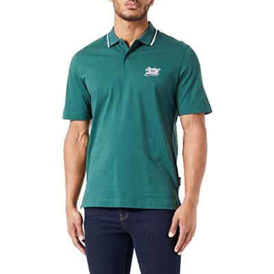 JACK & JONES Jortrevor Polo Ss pikétröja för män, Vandringsgrön, S JACK & JONES Jortrevor Polo Ss pikétröja för män, Vandringsgrön, S