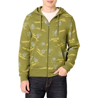 Amazon Essentials Disney Marvel Star Wars Herr Fleecehoodie, tröja med full dragkedja (finns i Big & Tall)., Musse med vänner, XXL Amazon Essentials Disney Marvel Star Wars Herr Fleecehoodie, tröja med full dragkedja (finns i Big & Tall)., Musse med vänner, XXL