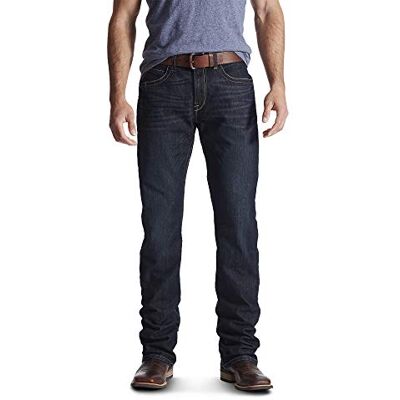 ARIAT Rebar M4 avslappnad DuraStretch Edge Boot Cut Jeans, Kropp, 28W x 34L ARIAT Rebar M4 avslappnad DuraStretch Edge Boot Cut Jeans, Kropp, 28W x 34L