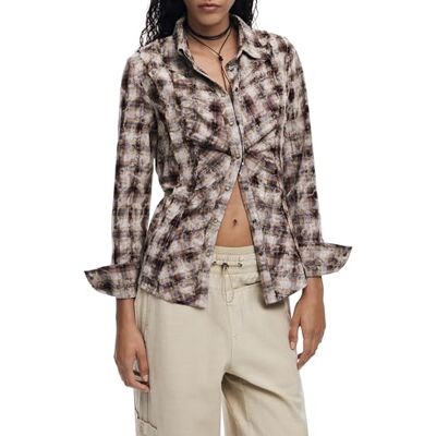 Desigual CAM_Rush, 6038 brun, naturlig, XS, Brun, XS Desigual CAM_Rush, 6038 brun, naturlig, XS, Brun, XS